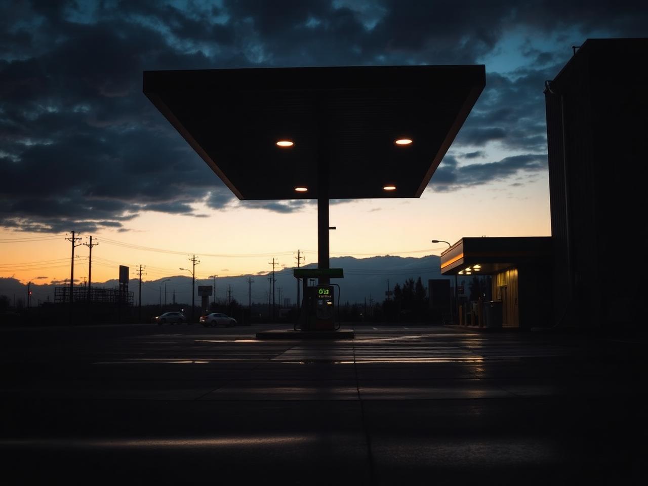 Gas Station Pad Washing
